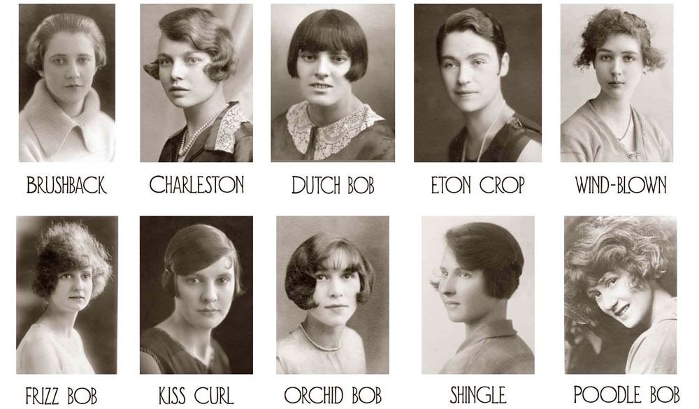 Женские прически: от 1920-х до 2020-х